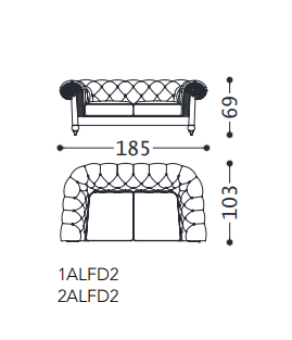 Alberta Alfred Sofa
