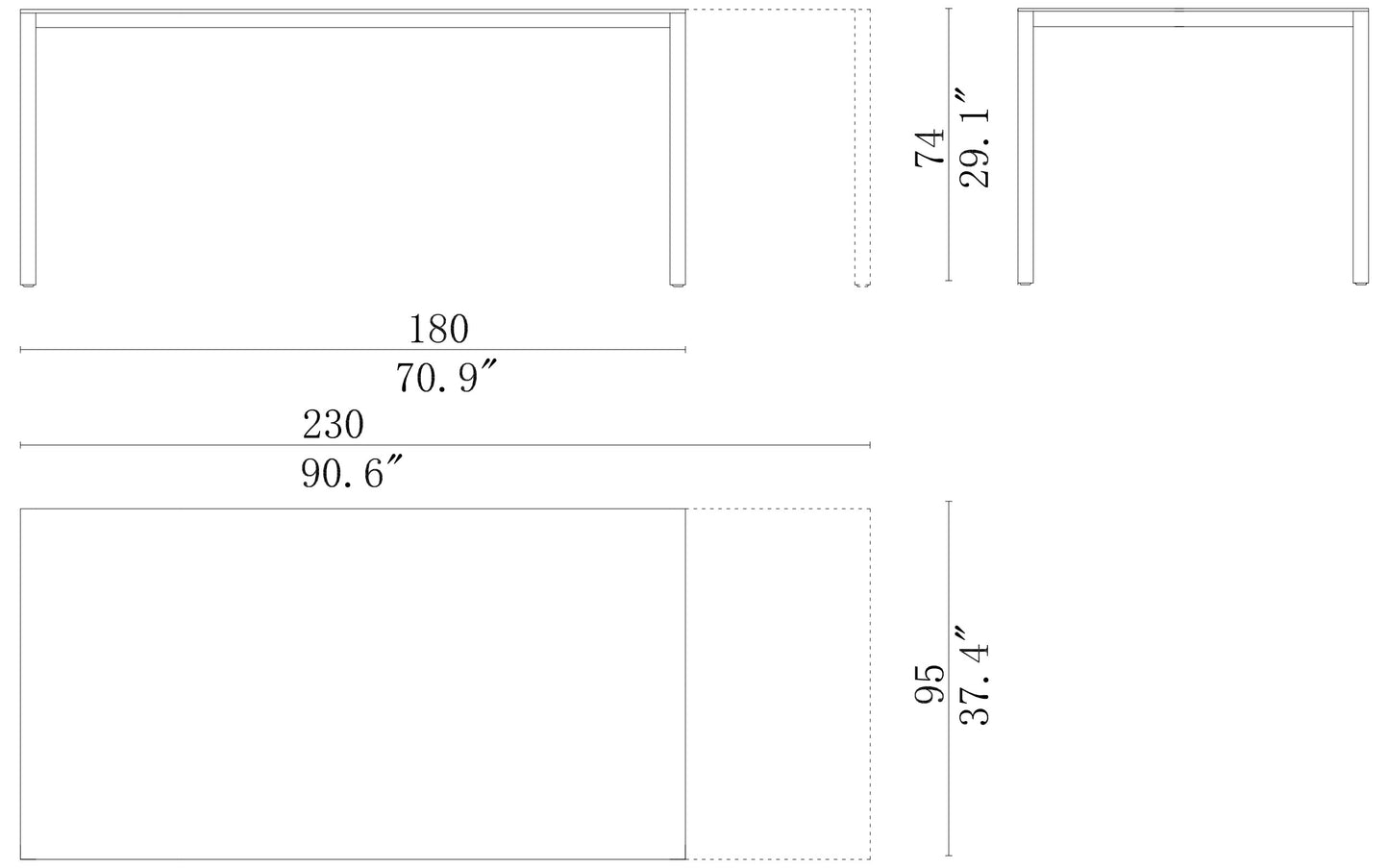 Cassina Naan Dining Table