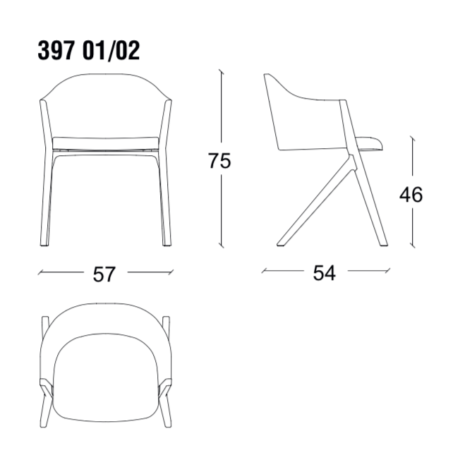 Cassina M10 Dining Chair