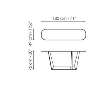 Bonaldo Art Console Table