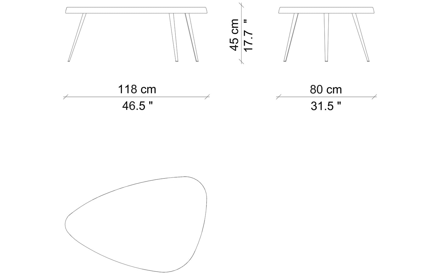 Cassina Mexique Coffee Table