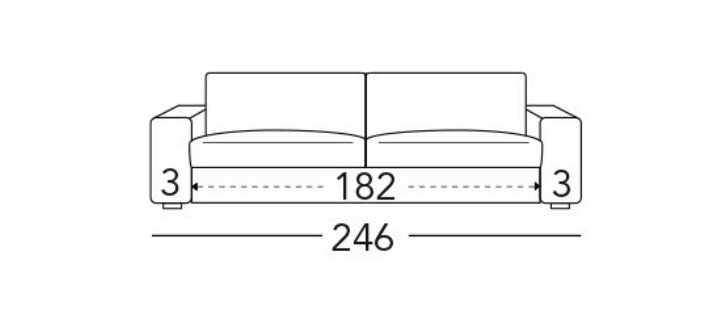 Alberta Togo Sofa