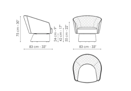 Bonaldo Bruno Leisure Chair