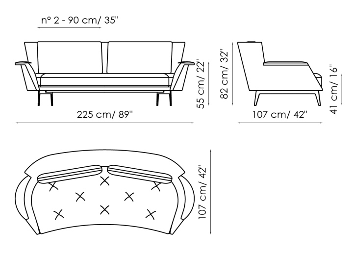 Bonaldo Lovy Sofa