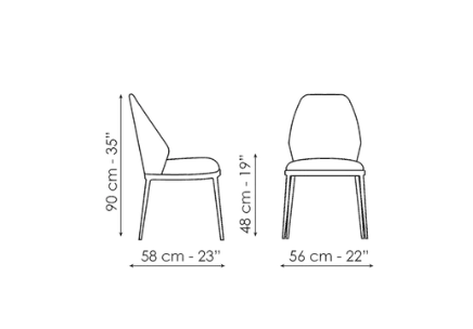 Bonaldo Mida Dining Chair