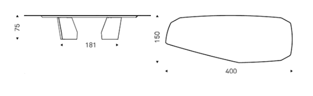 Cattelan Senator Dining Table