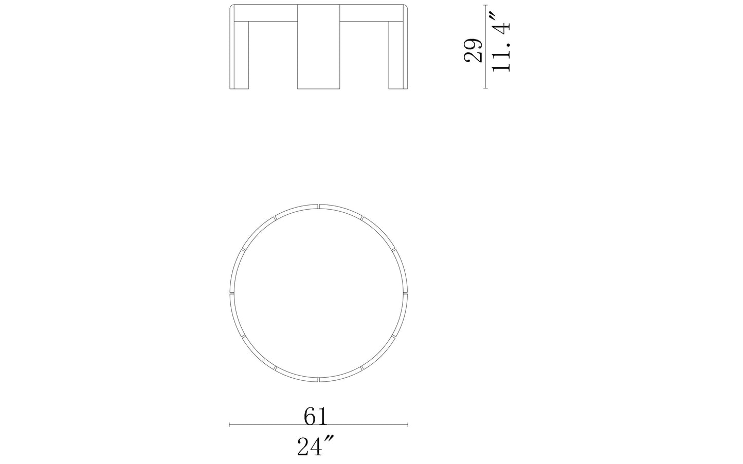 Cassina 780783 Coffee Table