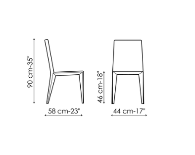 Bonaldo Filly Dining Chair