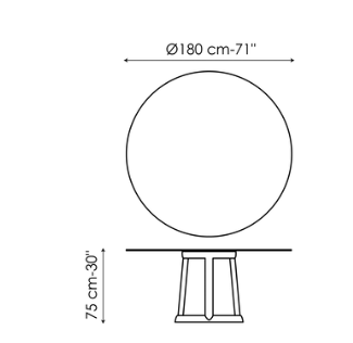 Bonaldo Greeny Dining Table