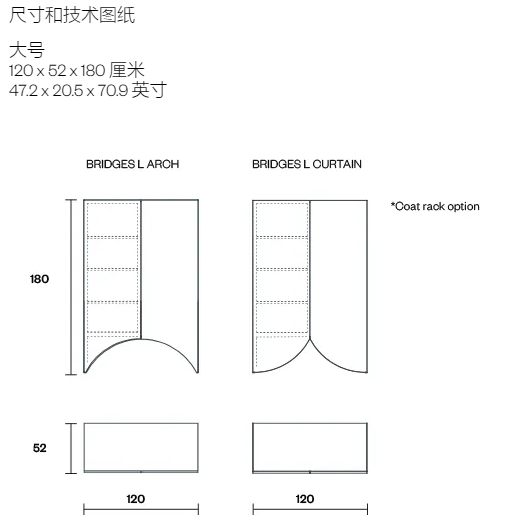 Bd Barcelona Bridges Large Sideboard