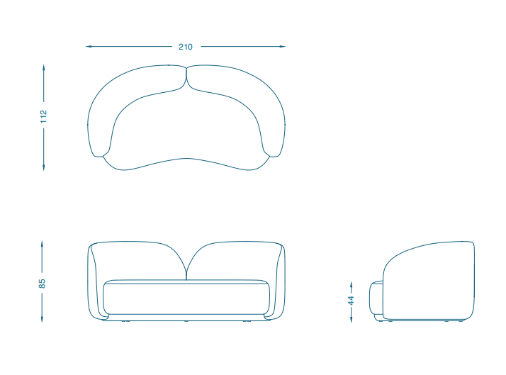 Bruno Moinard Editions Moshi Sofa