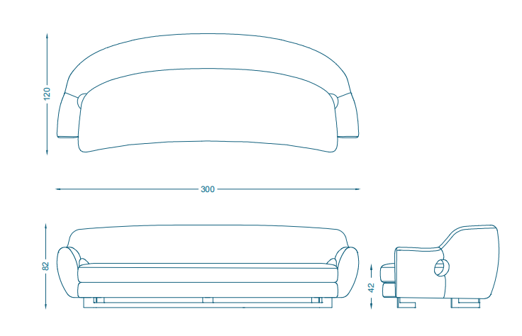 Bruno Moinard Editions Gumi Sofa