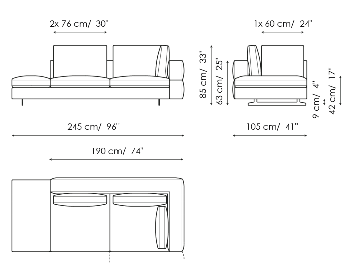Bonaldo Ever More Sofa