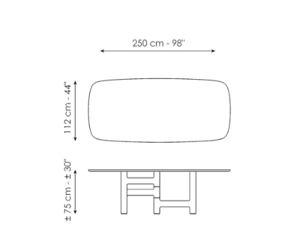 Bonaldo Pivot Dining Table