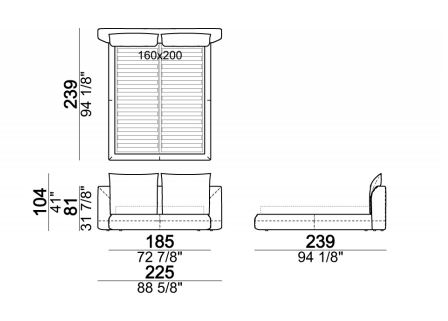 Arketipo Starman Bed