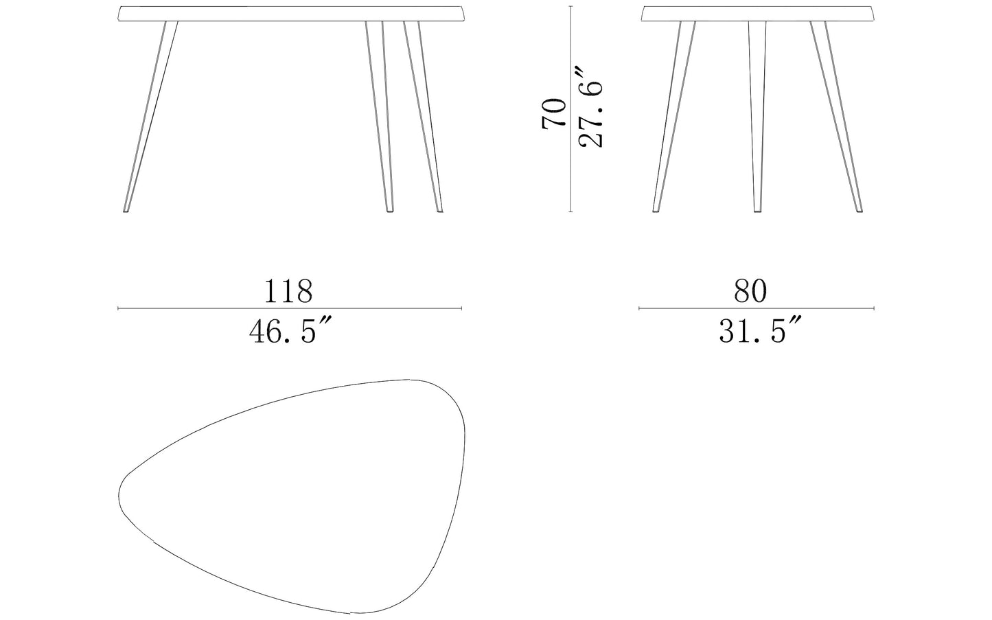 Cassina Mexique Dining Table