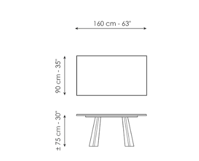Bonaldo Torii Dining Table