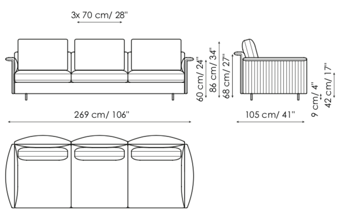 Bonaldo Only You Sofa