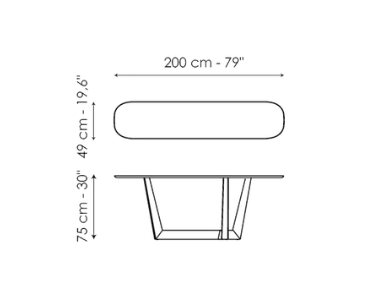 Bonaldo Art Console Table