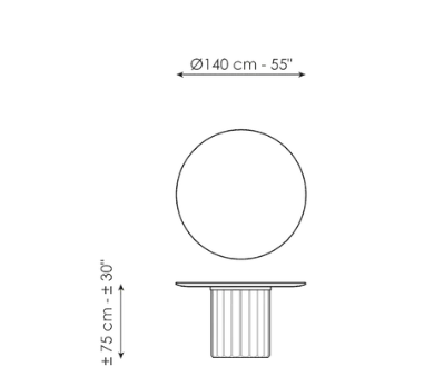 Bonaldo Dorian Dining Table