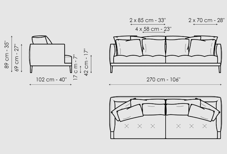 Bonaldo Soft Lsland Sofa