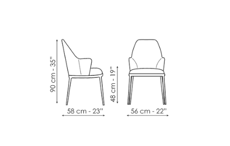 Bonaldo Mida Dining Chair