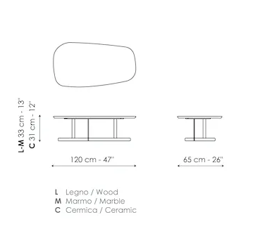 Bonaldo Kumo Coffee Table