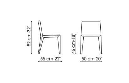 Bonaldo Filly Dining Chair