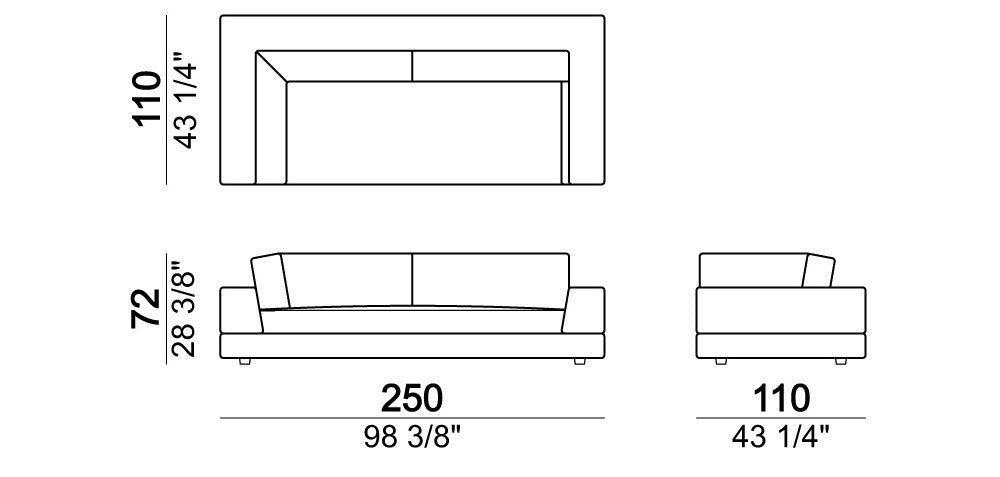 Arketipo Plat Sofa