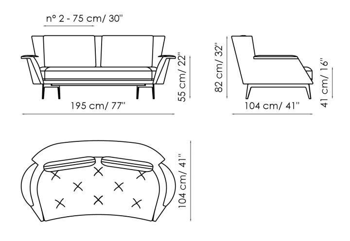 Bonaldo Lovy Sofa