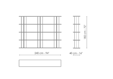 Bonaldo Dogma Bookshelf