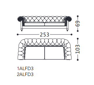 Alberta Alfred Sofa
