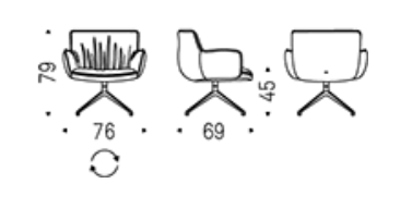 Cattelan Rhonda Leisure Chair