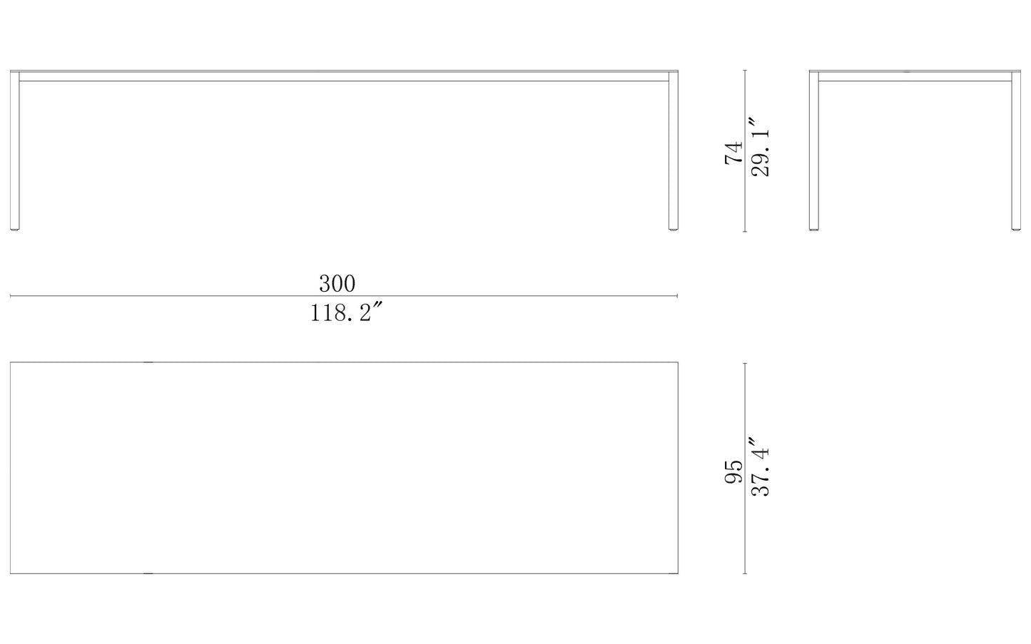 Cassina Naan Dining Table