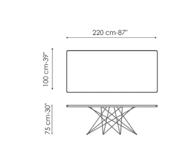 Bonaldo Octa Dining Table