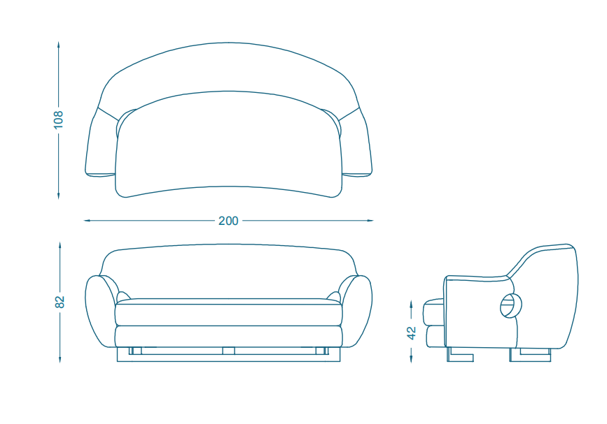 Bruno Moinard Editions Gumi Sofa