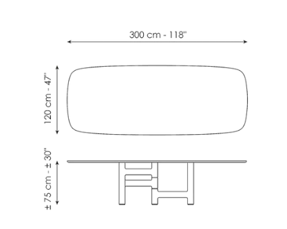 Bonaldo Pivot Dining Table