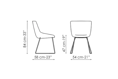 Bonaldo Artika Dining Chair