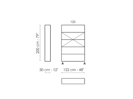 Bonaldo Kaos Bookshelf