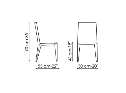 Bonaldo Filly Dining Chair