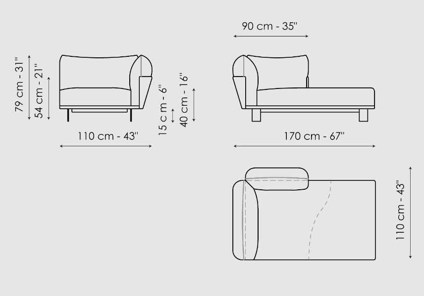 Bonaldo  Blend Sofa