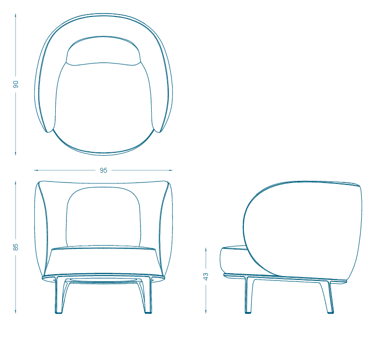 Bruno Moinard Editions Cosona Leisure Chair