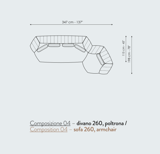 Bonaldo Panorama New Sofa