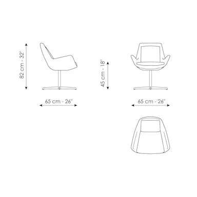 Bonaldo Newton Office Chair