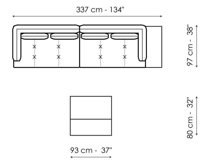 Bonaldo Aliante Sofa
