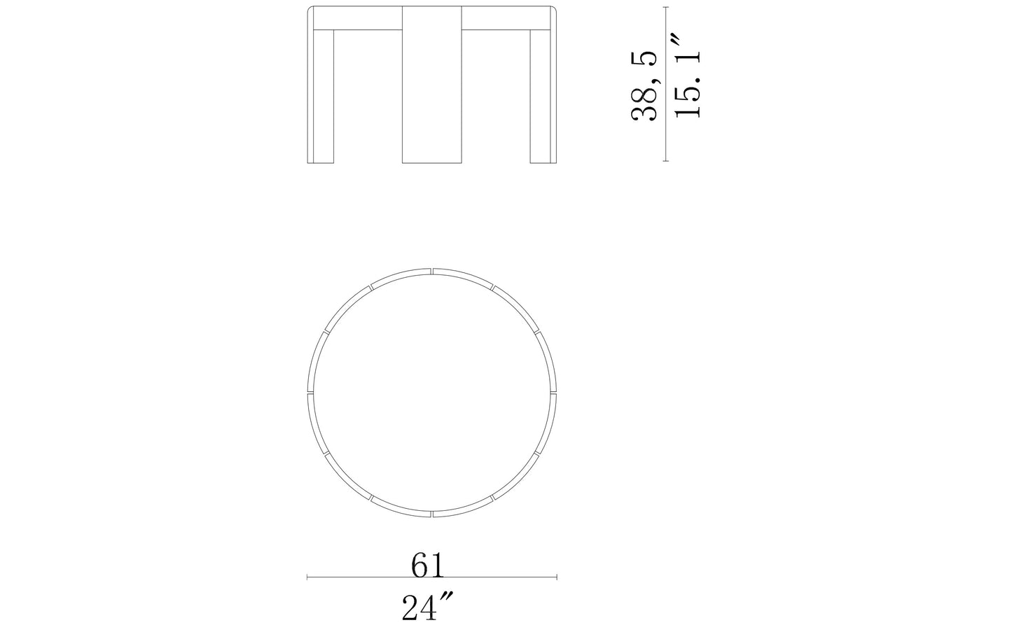Cassina 780783 Coffee Table