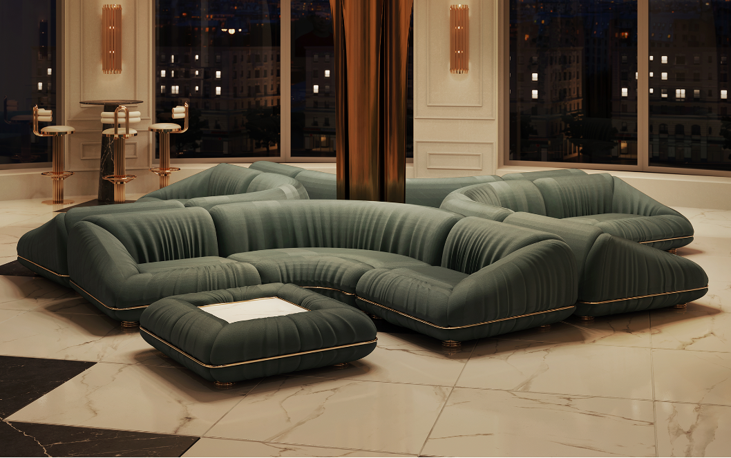 Boca Do Lobo Xenon Sectional Sofa