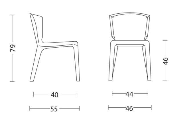 Cassina Hola 369 Dining Chair