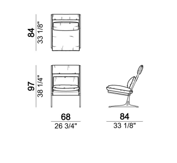 Arketipo Barracuda Armchair