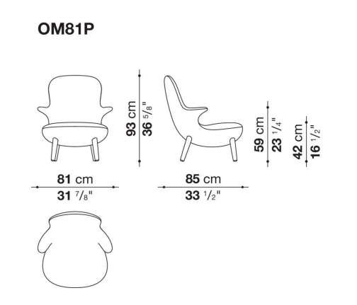 B&B Omoi Leisure Chair